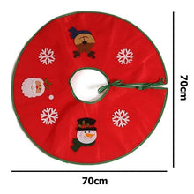 Load image into Gallery viewer, 1pc White Plush Christmas Tree Fur Carpet Merry Christmas Decorations for Home Natal Tree Skirts New Year Decoration navidad
