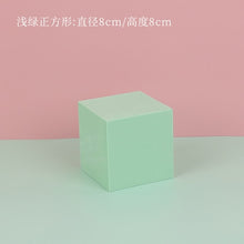 Load image into Gallery viewer, Cube Photographic Prop Ins Wind Net Red White Geometric Stereo Shooting Props Posing Ornaments Photography Table