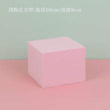 Load image into Gallery viewer, Cube Photographic Prop Ins Wind Net Red White Geometric Stereo Shooting Props Posing Ornaments Photography Table