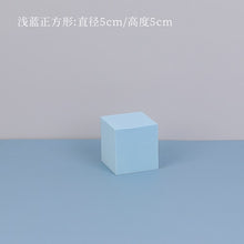 Load image into Gallery viewer, Cube Photographic Prop Ins Wind Net Red White Geometric Stereo Shooting Props Posing Ornaments Photography Table