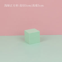 Load image into Gallery viewer, Cube Photographic Prop Ins Wind Net Red White Geometric Stereo Shooting Props Posing Ornaments Photography Table
