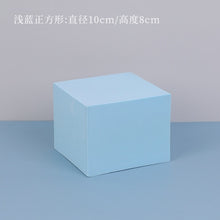 Load image into Gallery viewer, Cube Photographic Prop Ins Wind Net Red White Geometric Stereo Shooting Props Posing Ornaments Photography Table
