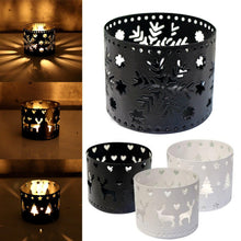 Load image into Gallery viewer, high quality Xms Hollow Candle Holder Candlestick Creative Christmas Decor Party Decoration strong atmosphere of joy
