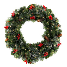 Load image into Gallery viewer, Christmas Garland Wreath Artificial Rattan Garland Christmas Home Decor DIY Hanging Weaved Garlands New Year Navidad Decoracion
