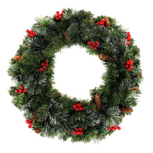 Load image into Gallery viewer, Christmas Garland Wreath Artificial Rattan Garland Christmas Home Decor DIY Hanging Weaved Garlands New Year Navidad Decoracion
