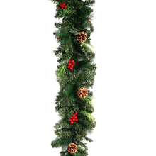 Load image into Gallery viewer, Christmas Garland Wreath Artificial Rattan Garland Christmas Home Decor DIY Hanging Weaved Garlands New Year Navidad Decoracion
